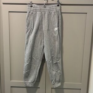 Nike Kids Heather Gray Joggers